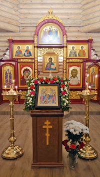 Первое пасхальное богослужение совершенно в Казанском храме-памятнике воинской славы