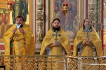 Божественная литургия в Спасо-Преображенском кафедральном соборе 1 сентября 2025 г. Божественная литургия в Спасо-Преображенском кафедральном соборе 1 сентября 2025 г.